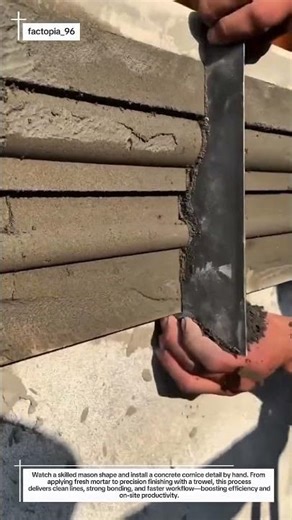 Smooth Decorative Plaster Molding Installed by Hand | Clean Finish & Precision Work