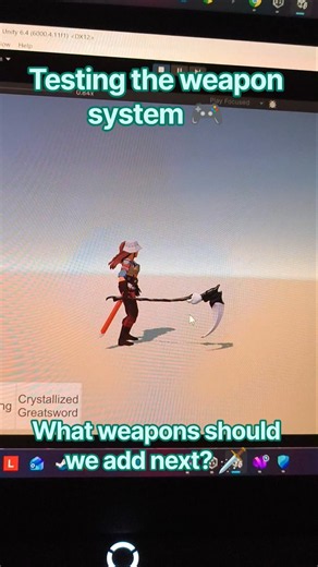 Testing My Brand New Inventory System & Weapon Mechanics #arpgcombat #sologamedev #indiegamedev