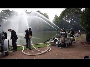 WW2 Fire Brigade in action