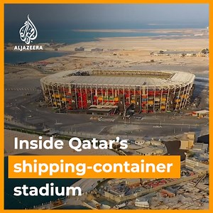 Fans at some of the FIFA Arab Cup games starting in Qatar will be able to attend Stadium 974, which was built using shipping containers 👇 | Al Jazeera English