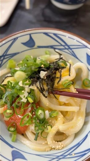 明太子蛋拌烏龍麵 丸龜製麵