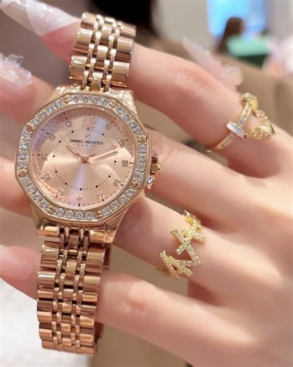 Daniel Hechter India on Instagram: "Soft rose tones, subtle sparkle, and a design that feels effortlessly elegant. Watch Collection Name & SKU - Vendome | DHW2009-33 (Link in bio) #DanielHechter #Watches #RoseGoldWatch . . . [Daniel Hechter, Daniel Hechter Watch, Paris, French Style, Watches, Rose Gold Watch, Women Watches, Metal Watch]"