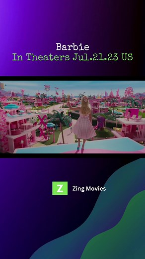 Barbie Movie - In Theaters July 21, 2023 US #sonypictures #barbiemovie #movietrailer #fullmovietrailer #zingmovies #margotrobbie #ryangosling #gretagerwig #simuliu #willferrell