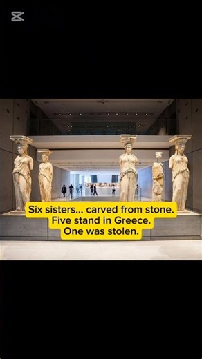The Stolen Caryatid: When Will She Come Home? #history #art