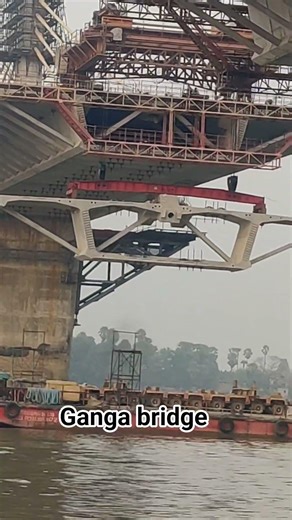 New ganga bridge construction work process Bihar 🛣️ progress