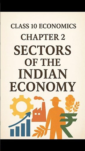 SECTORS OF THE INDIAN ECONOMY | CLASS 10 ECONOMICS CHAPTER 2 | PART 2 #shorts #youtubeshorts #india