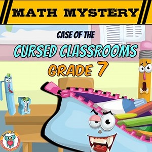 7th Grade Back to School Math Mystery Activity - CSI Math Review Game