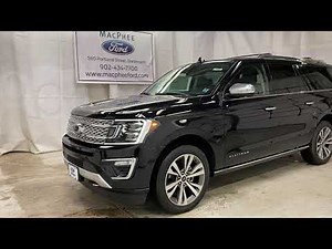 Black 2021 Ford Expedition PLATINUM MAX Review - MacPhee Ford