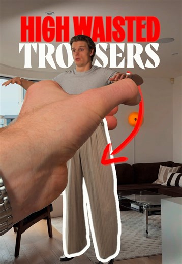 How to Style High Waisted Trousers for Men