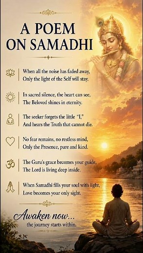 What Is Samadhi ? | Spiritual Awakening