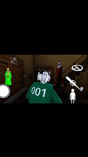 Playing As Souidplayeroo Granny In Santa Granny Mod Menu apk🦹#Granny #viral #horrorgame #explore .