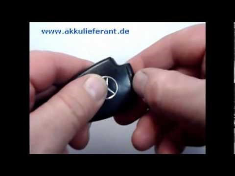 Mercedes Schlüssel Batterie wechseln Mercedes Benz W210 E200