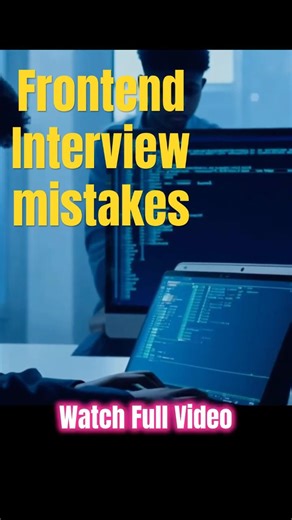 Why I Keep Failing Coding Interviews (Frontend)