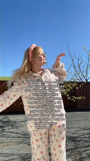 I’ll just keep on writing and producing my silly little Disney princess songs✨#singersongwriter