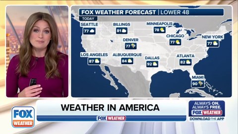 Weather in America: August 27, 2025