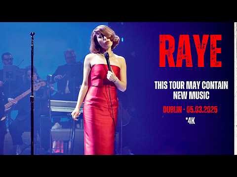 Raye | This Tour May Contain New Music | live at 3Arena, Dublin, IE I 05.03.2026 🇮🇪