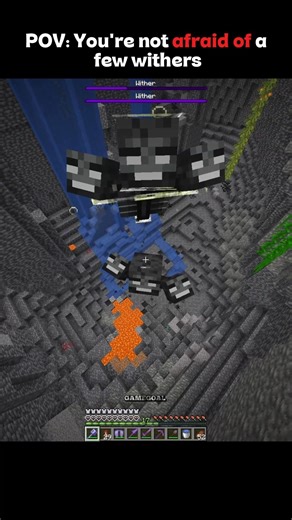 POV: You're not afraid of a few withers.