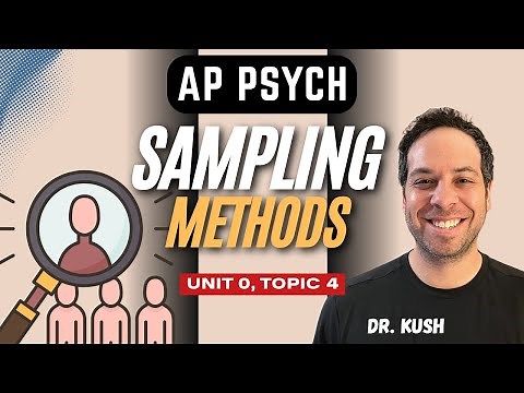 Sampling Methods I Random Sampling I AP Psychology I Unit 0, Topic 4