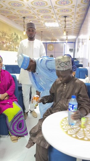 Cultural Gathering with Traditional Attire and Decor