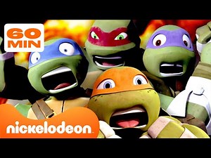 Черепашки-ниндзя | Черепашки шумят целый час 🗣️ | TMNT (2012) | Nickelodeon Cyrillic