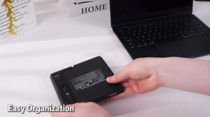 External CD DVD Drive, 0.5″ Ultra Slim USB 3.0 Type-C DVD Player, CD DVD+/-RW Optical Drive, Portable DVD CD Burner Reader Writer Recorder for Laptop, Desktop, Mac, Windows 11/10/8/7, Linux, Black