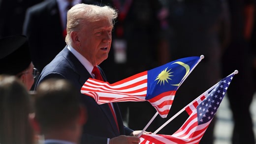 Trump's tour of Asia in photos