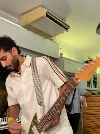 Vinyl Souk on Instagram: "Know your Artist: Dirty Backseat (Egypt) @dirtybackseat 🗓️ Saturday, 29 November 🚪Door at 5pm 🎟️ link in our bio. Led by Cairo/Gouna–based songwriter and producer Moe Hani, Dirty Backseat is a genre-bending indie electronic/rock project with a distinctive atmospheric sound. Originally formed as a garage-punk band in 2017, the project evolved when Moe took full control of production after training at Epic 101 Studios. His music blends dreamy textures, repetitive riffs