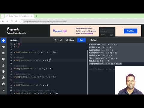Python Arithmetic Operators in Odia | Program Explained