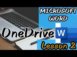 What is OneDrive??|| Microsoft word - Lesson 2|| Grasp in Tamil
