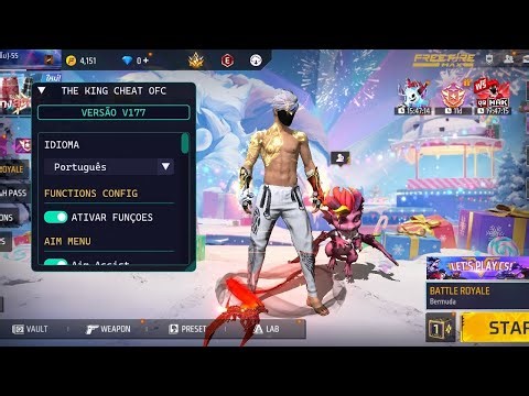 👑THE KING V179👑ล็อกหัว✅มองทะลุ🔫กันเเบน❌มีคีย์🔑