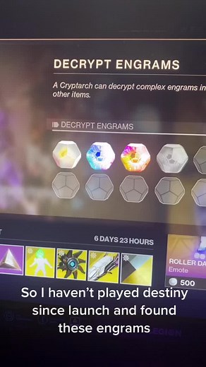 Unveiling Gorgeous Destiny 2 Nostalgic Engrams | Engram Focusing Upgrade Guide
