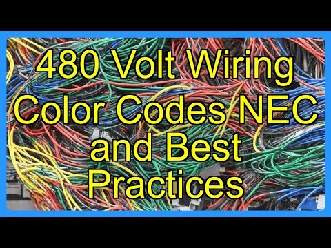 480 Volt Wiring Color Codes NEC and Best Practices
