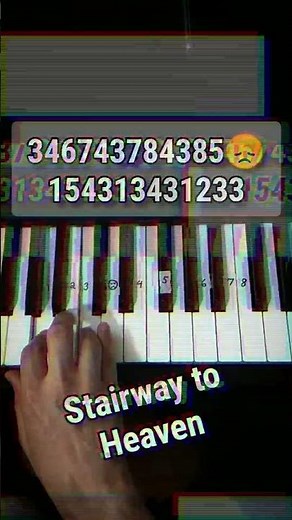 Led Zeppelin - Stairway to Heaven (piano tutorial)