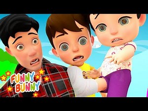 Boo Boo Song 2 | Nursery Rhymes | Funny Bunny
