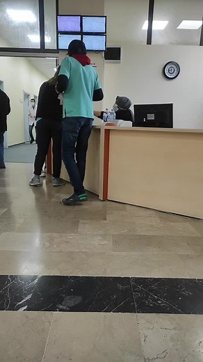 Diverse Interactions at an Indoor Reception Desk