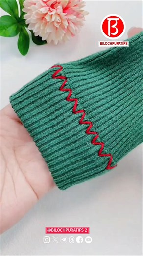 shorten sweater sleeves