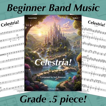 Easy Beginner Band Music - Grade .5 Piece - Celestria!