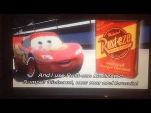 Cars (2006) Lightning's Rusteze Advert