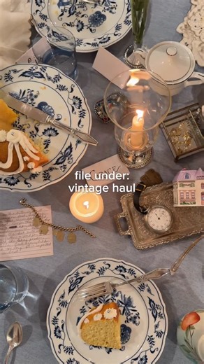 Tierney Robb on Instagram: "If you love vintage finds as much as I do, you will love this dinner party idea and @replacementsltd ! #ad I wanted to give my table a big refresh for the new year so I paired my granny’s heirloom silver with some new place settings. Replacements Ltd restored a few silver pieces for me and I found this gorgeous Blue Danube pattern on their website. 💙 If you’re looking to refresh your table too, use code HEIR20 for $20 off $150+ and free shipping!"