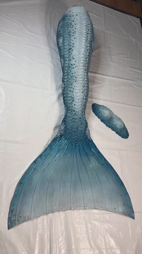 Mermethyste - silicone mermaid tail maker on Instagram: "🪸 There is the premium body scales silicone mermaid tail with the “2003” fluke and full additional pattern options & the “Magical” top! You can see in this video the front of the tail and the back! 🪸 Handmade silicone mermaid tail crafted in « Dragon Skin » silicone. Completely custom-made to measure and with a professional « FINIS Shooter » monofin inside, any color and design are possible. Feel free to check out my highlight « Prices &