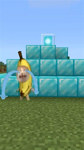 バナナ猫のビーコンを作ろう #マイクラ #猫ミーム #bananacat
