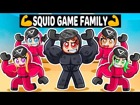 Having A Pink Soldier Family In Roblox Muscle Legends…