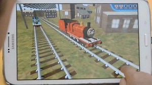 Thomas and friends Game : Go go Thomas- Tap and Race the Train - Game play