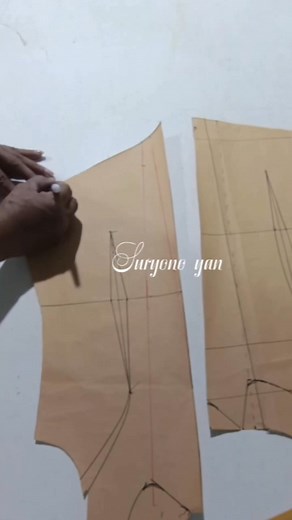 Cara pecah pola kebaya pariasi drapery #carapecahpolakebayapariasidrapery #sewingtutorialpola #trikcaramenjahituntukpemula #suryonoyan | Suryono Yan