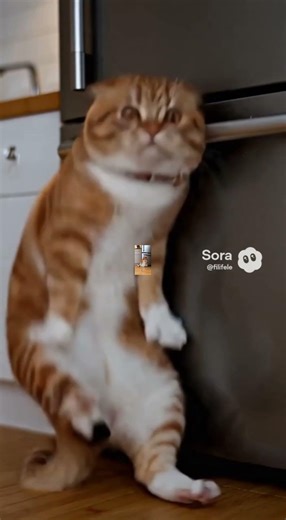 When the jump math fails 😭 #cat #funny #cute #catmeme #shorts