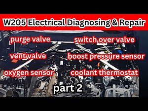 M274 Engine Electrical Diagnosing & Repair For W205 part2