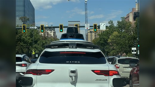 Waymo, the self-driving car, spotted in Denver. Here’s how they work
