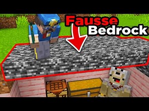 Je l'ai PIÉGÉ avec de Faux Blocs dans Minecraft !