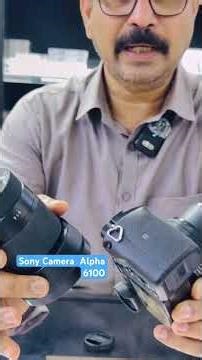 Sony Camera Alpha 6100 Used Sony Alpha 6100 Unboxed