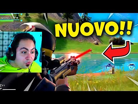 LYON PROVA IL NUOVO FUCILE BLASTER DI FORTNITE IN LIVE!!
